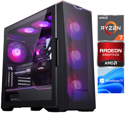 CLASS IV Ryzen 7 PC┃Ryzen 7 7800X3D┃RX 7900GRE 16GB┃4TB SSD┃32GB DDR5┃Win10/11