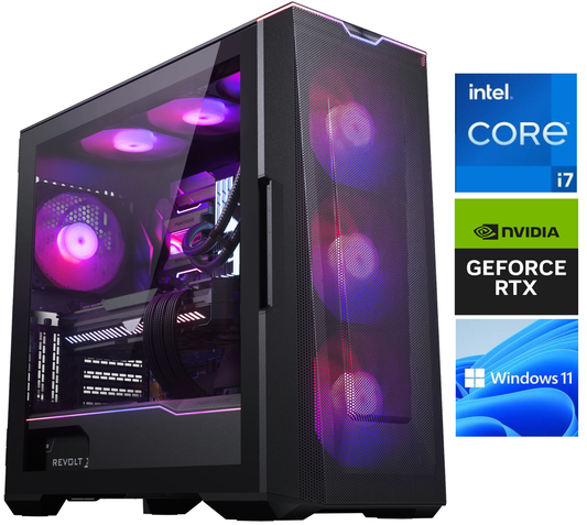 CLASS IV Intel i7 PC┃Intel Core i7 14700KF┃RTX 4070 12GB┃4TB SSD┃32GB DDR5┃Win10/11